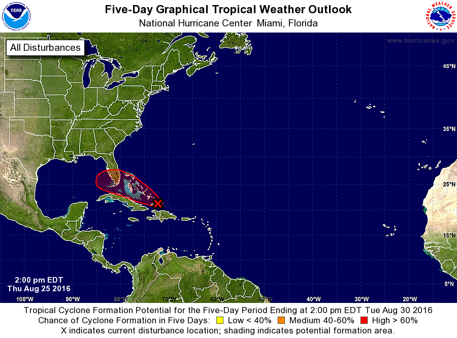 nhc invest 99L update