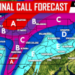 FINAL CALL, SNOW TOTALS UPGRADED IN PARTS OF PA