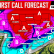 First Call Forecast For Tuesday-Wednesday Winter Storm