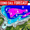 Second Call Forecast For Wintry Mix Tuesday Into Wednesday