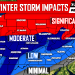 Potent Winter Storm Likely Sunday Evening Into Monday, Varying Impacts