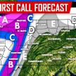 First Call Forecast For Friday’s Lake Effect Snow