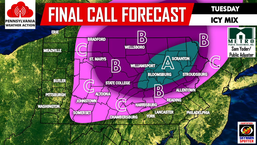 Final Call on Tomorrow’s Wintry Mix