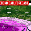 Second Call Forecast For Saturday’s Snow & Ice