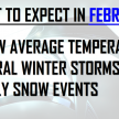 February Will Be Chilly; But Will Snow Finally Show Up?