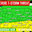 Another Round of Severe Storms Expected Wednesday