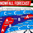 Second Call Snowfall Forecast For Friday Morning’s Snow