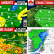 Heavy Rain With Strong Storms Next Few Days, Then Dramatic Pattern Change