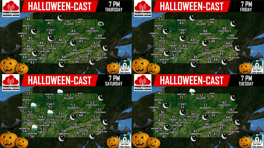 Trick-or-Treat Forecasts Out: Chilly Halloween Expected