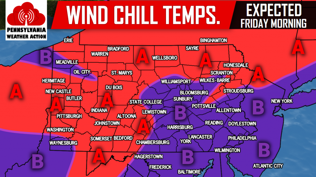 Brutal Wind Chills to Cause School Delays/Closings Friday