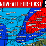 Snowfall Totals and Timing for Tuesday’s Snowstorm