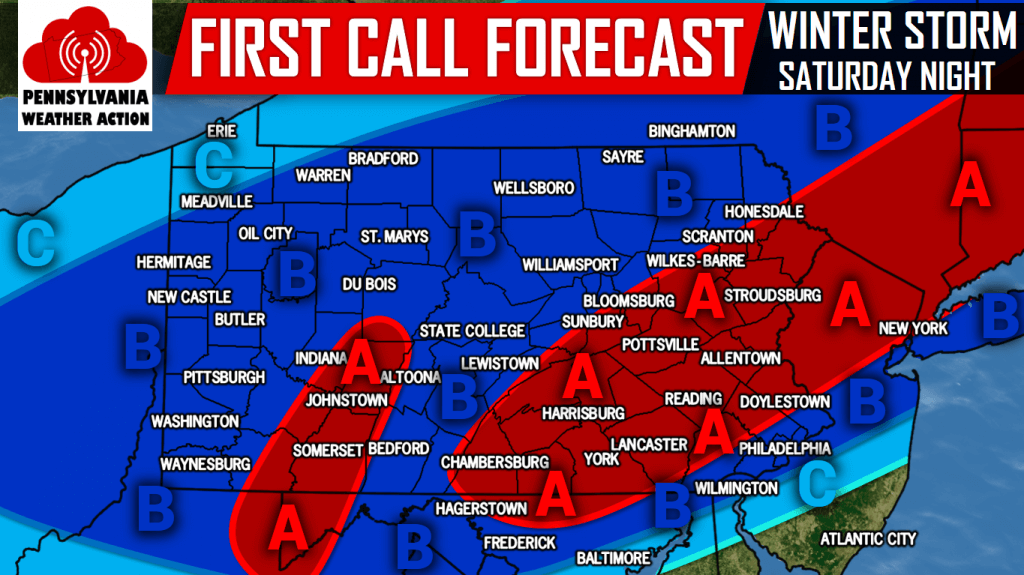 First Call for Saturday Night’s Quick-Hitting Winter Storm