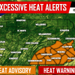 Heat Advisories are in Effect for Parts of PA Monday
