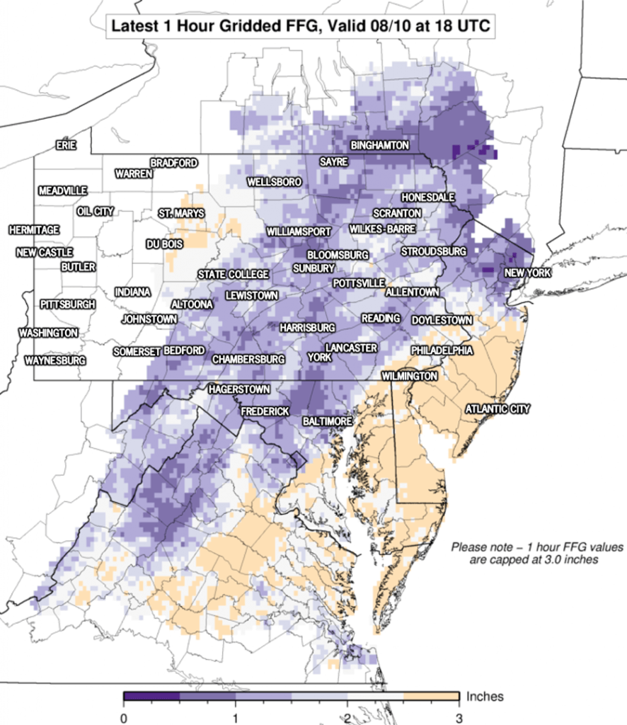 Flash Flooding Once Again Possible This Weekend