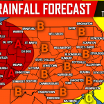Significant Tropical Rains Up to 6″ to Bring Flash Flooding Risk Next Several Days