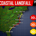 Potential of East Coast Hurricane Landfall Next Week Increasing
