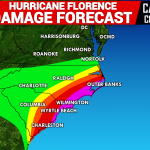 Major Hurricane Florence May Make Two Separate Destructive Landfalls in NC & SC