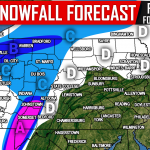 Cold Front to Set Stage for Snowy Sunday in Western & Northern PA; First Call Snowfall Forecast