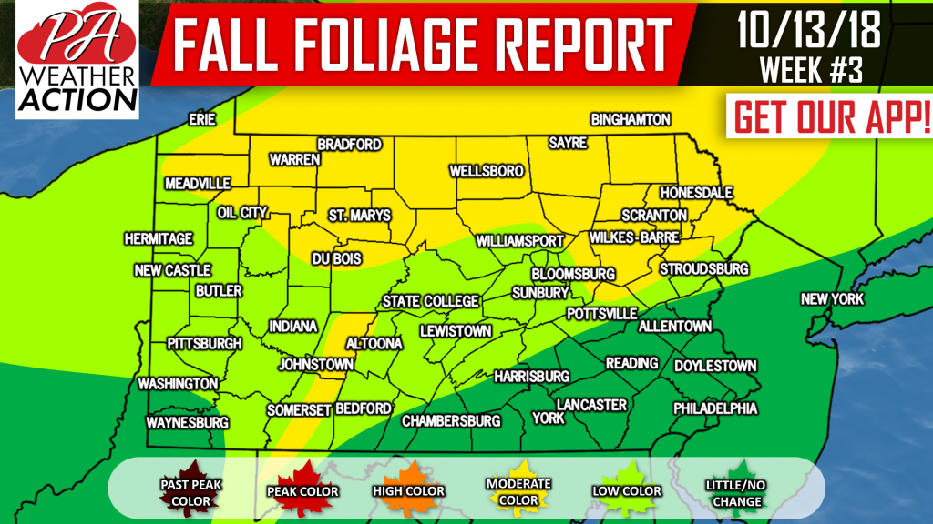 Fall Foliage Report – October 13th, 2018