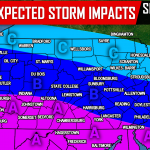 Up to Moderate Impacts Expected From Weekend Snow