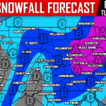 Final Call Snowfall Forecast for Tuesday’s Winter Storm