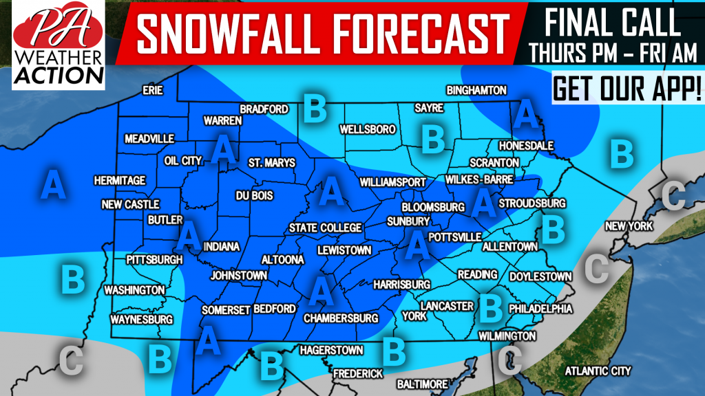 Final Call for Thursday Night’s Sneaky Snow Event