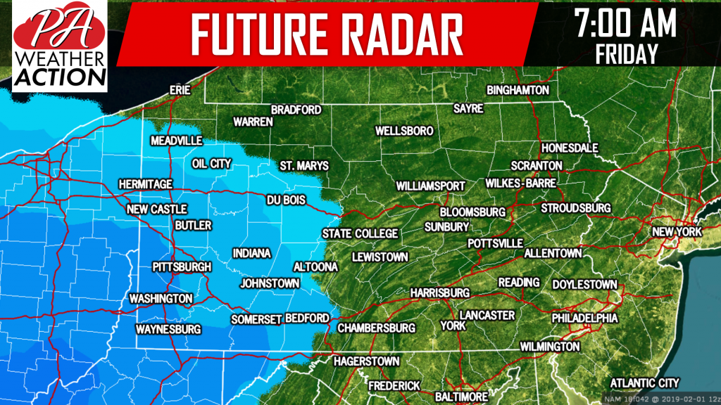 snowfall totals pa