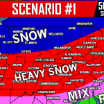 Scenarios for Sunday Afternoon into Monday’s Potential Significant Winter Storm