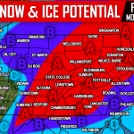 Significant Snow & Ice Storm Possible Monday Evening – Tuesday Night