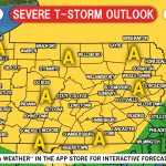 Severe Storm Potential in Central & Eastern PA Sunday; Threats Include Damaging Winds & Hail