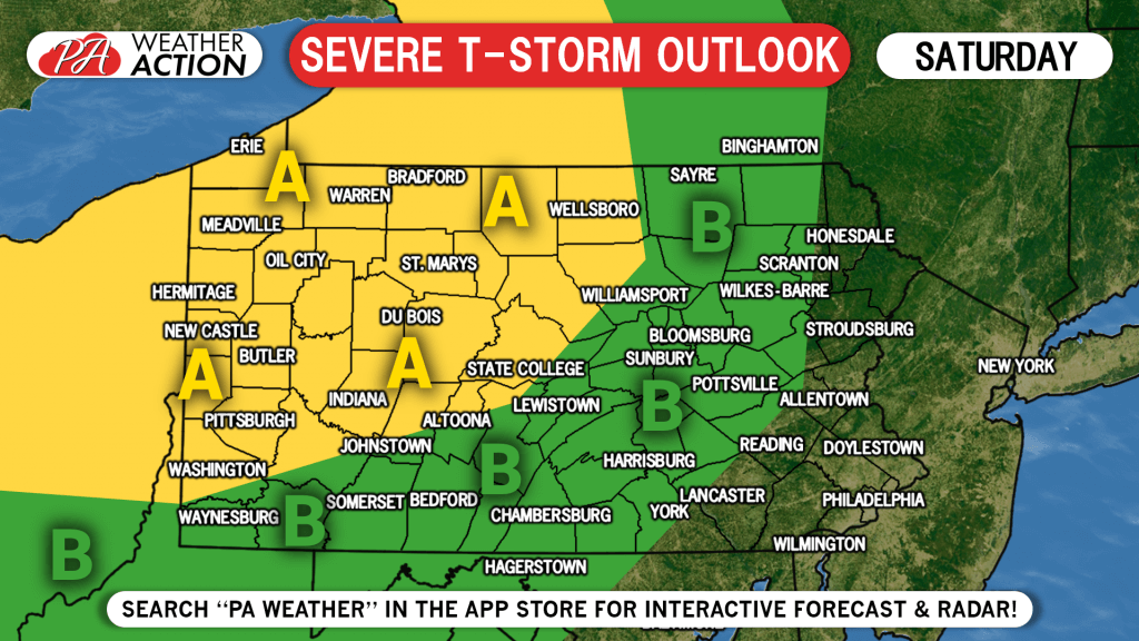 Another Round of Severe Weather Possible Saturday Evening