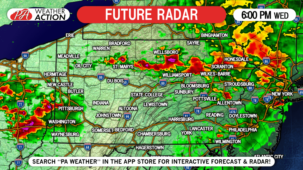 Severe Thunderstorms Capable of Producing Damaging Winds, Large Hail, a