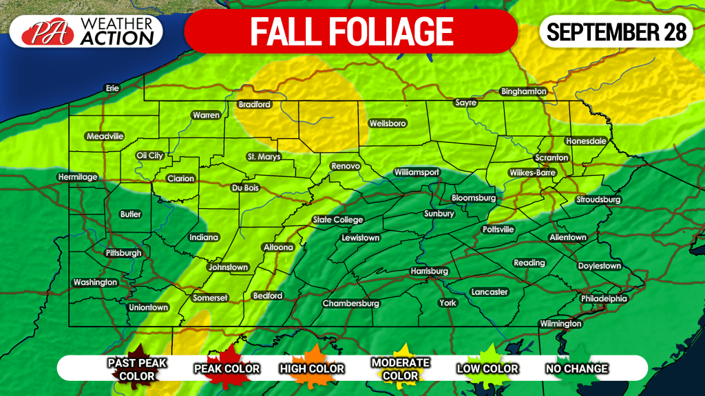 Fall Foliage Update – September 28th, 2019