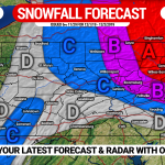 Updated Ice Storm Forecast & First Call Snowfall Forecast for Sunday into Monday Significant Winter Storm
