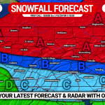 First Call Snowfall Forecast for Saturday’s Messy Winter Storm