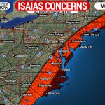 Hurricane Isaias Likely to Strike Eastern NC to Cape Cod Monday – Tuesday