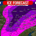 First Call Ice Accumulation Forecast for Friday (New Year’s Day 2021)