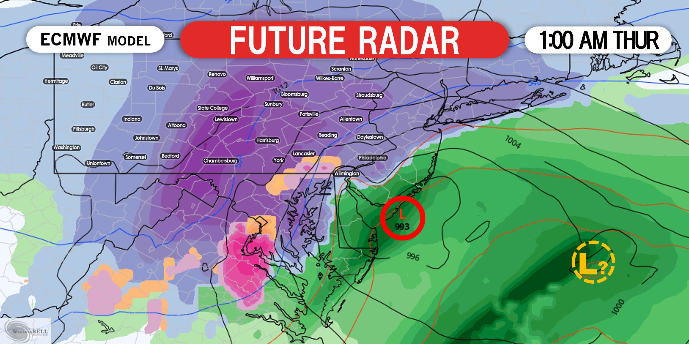 Is A Major Winter Storm Coming Wednesday In Pennsylvania Pa Weather Action