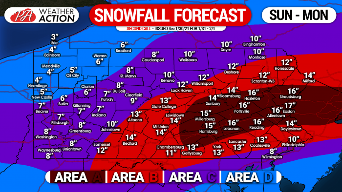 Major Winter Storm Pa Weather Action