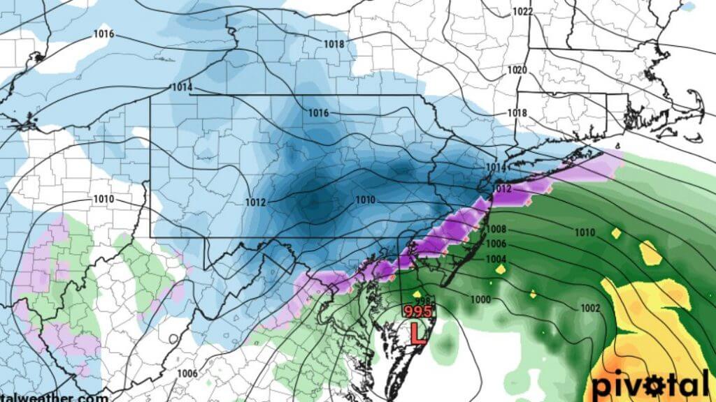 Watching Early Next Week for a Potential Significant Winter Storm