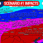 Scenario Maps for Sunday into Monday’s Potential Major Winter Storm