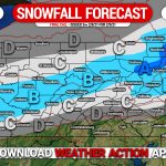 Snowfall Forecast for Tuesday’s AM Commute Snow Event