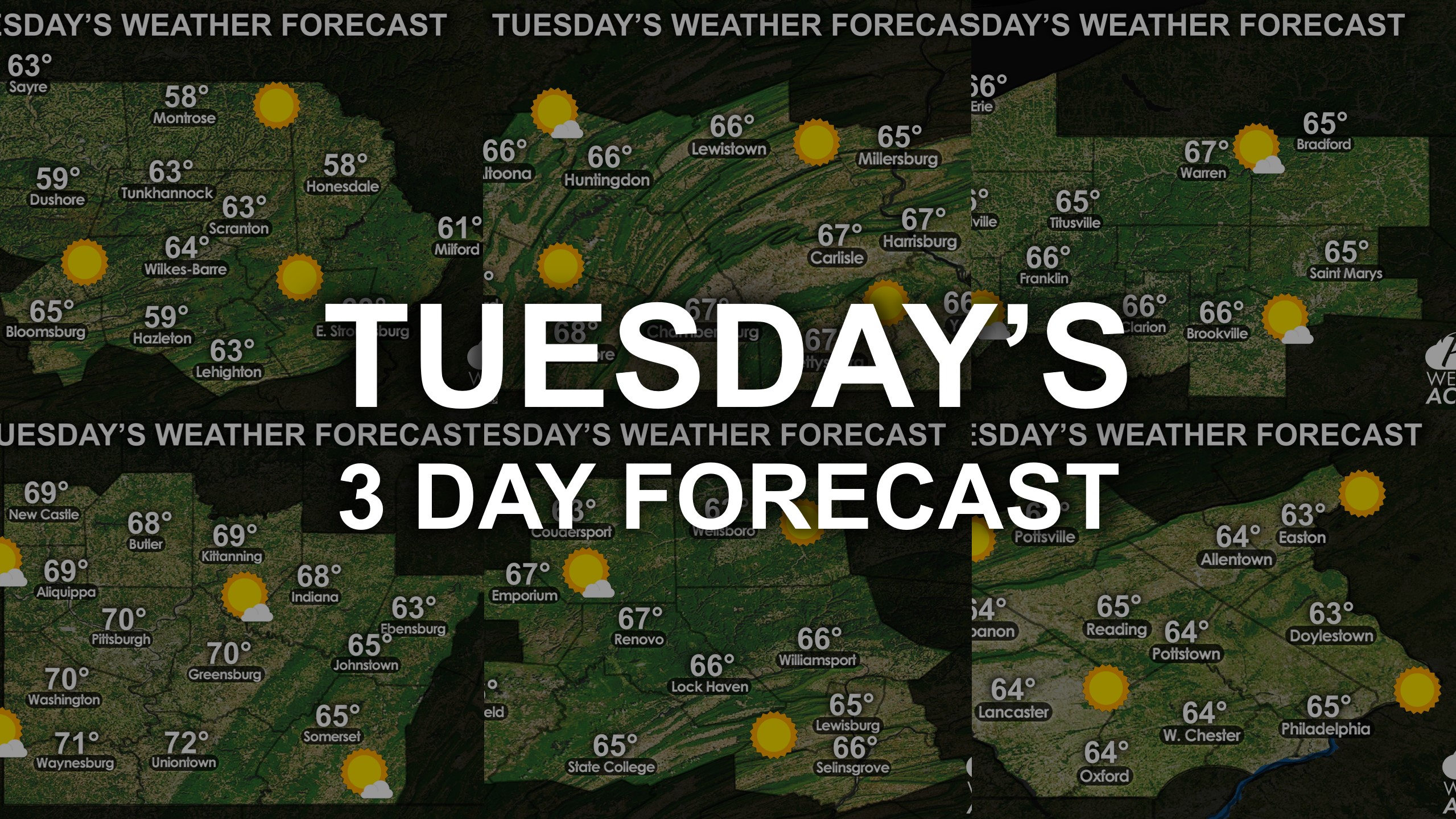 LOCAL DAILY FORECAST – PA Weather Action