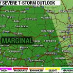 Marginal Risk for Strong to Severe Thunderstorms Today Across Most of Pennsylvania