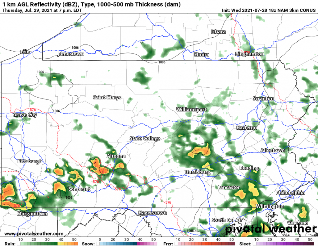 Severe Thunderstorm Risk Thursday With Damaging Wind & Isolated Tornado ...