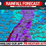RAINFALL FORECAST: Wind-Driven Rain Likely Friday Followed by Slow Clearing This Weekend