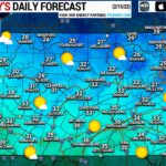 Daily Forecast for Tuesday, February 15th, 2022: More Sun, Still Below Average Temps