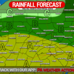 Rainfall Forecast for Late Weekend – Early Next Week; Fall Foliage Implications