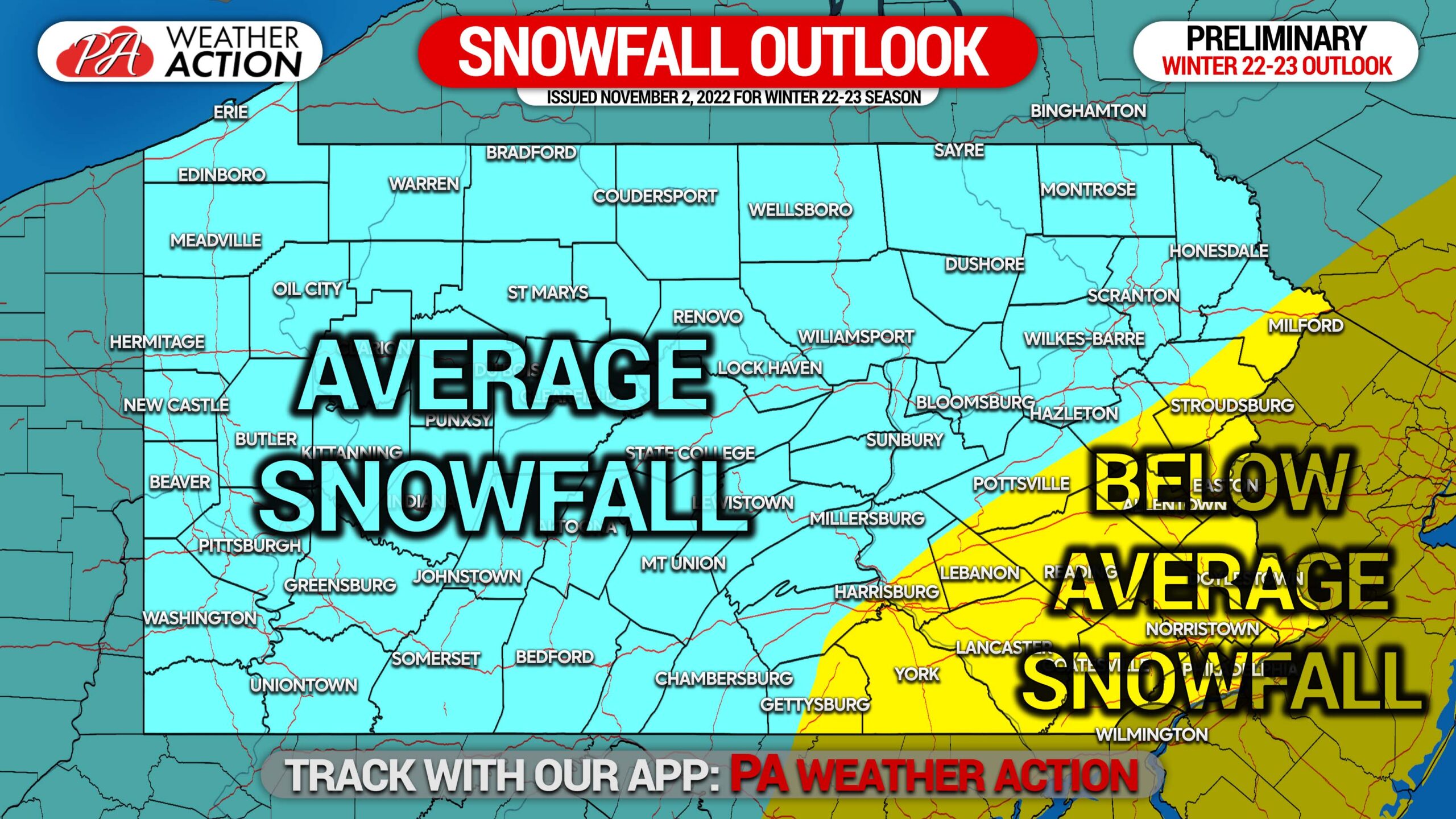 Winter 2022-23 Preliminary Forecast