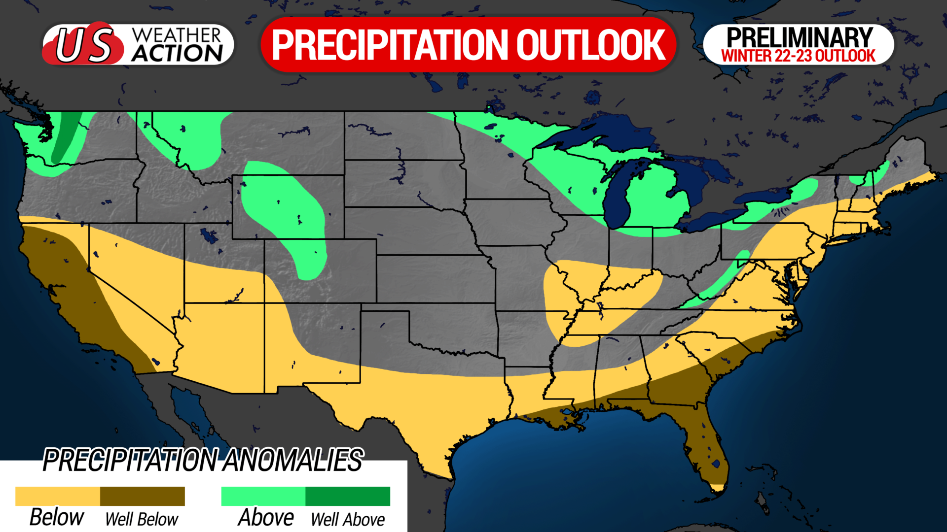 Preliminary 20222023 Winter Forecast Colder than Last Year, Snowier